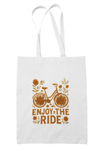 Art of Shravika Tote-Bag with Bicycle Design | Eco-Friendly Cotton Fabric | Reusable Shopping & Everyday Carry Bag