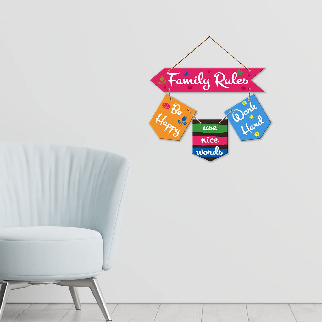 Artvibes Wall Hanging Home Decorative Wall Art for Living room | Bedroom | Gifts | Wall Hanger for Decoration | Modern Decor | Artwork | Wall Sculpture | Signs & PlaquesArt Print (WH_6404NR)