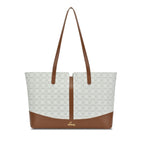 Lavie Women's Mono Freya Monogram Print Tote Bag for Women | Tote Bag for Work | Ladies purse | Stylish Shoulder Bag | Gift for Women