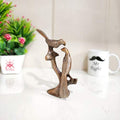 KridayKraft Love Birds Couple Kissing Sitting on Tree Branch Showpiece for Home Decor Statue Love for Romantic Gift to Boyfriend,Girlfriend,Wife,Friends,Decoration Idol,Showcase,Office Decoration...
