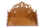 Nexat Plywood Hindola Like a singhasan and Temple for Office Store and Home in Using for Worship (Size - Small) Length (8 Inches), Width (6 Inches), Height (5.5 Inches) (RED A)