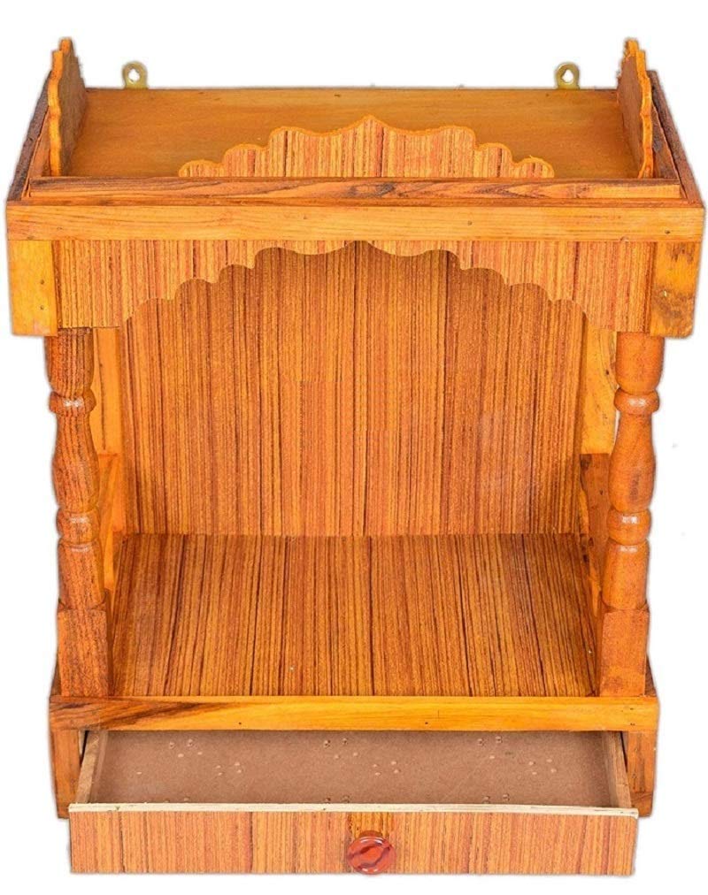 JSR Enterprises Wood Wall Hanging (Wooden_52 X 41 X 23 cm)