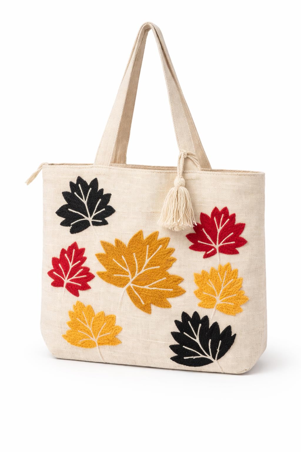 OLL OO LA LA BEAUTY Canvas Tote Bag for Women | Tote Bag | Pinterest Shoulder Bag | Cotton Shoulder Bag | Boho Tote Bags | Casual Daily Use Handbag for Office, College, Shopping & Travel - DGSN-09