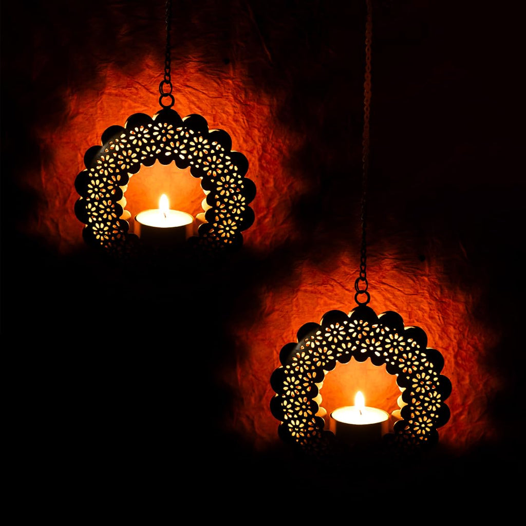 Ekhasa Hanging Tealight Candle Holder for Home Décor