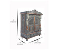 Handicrafts Pooja Temple For HOM.E Big Size, Pooja Mandir/Pooja Ghar/Mandap For HOM.E And Office| Mandir For HOM.E Wall Mounted Big Size 9X18 Inches, Silver