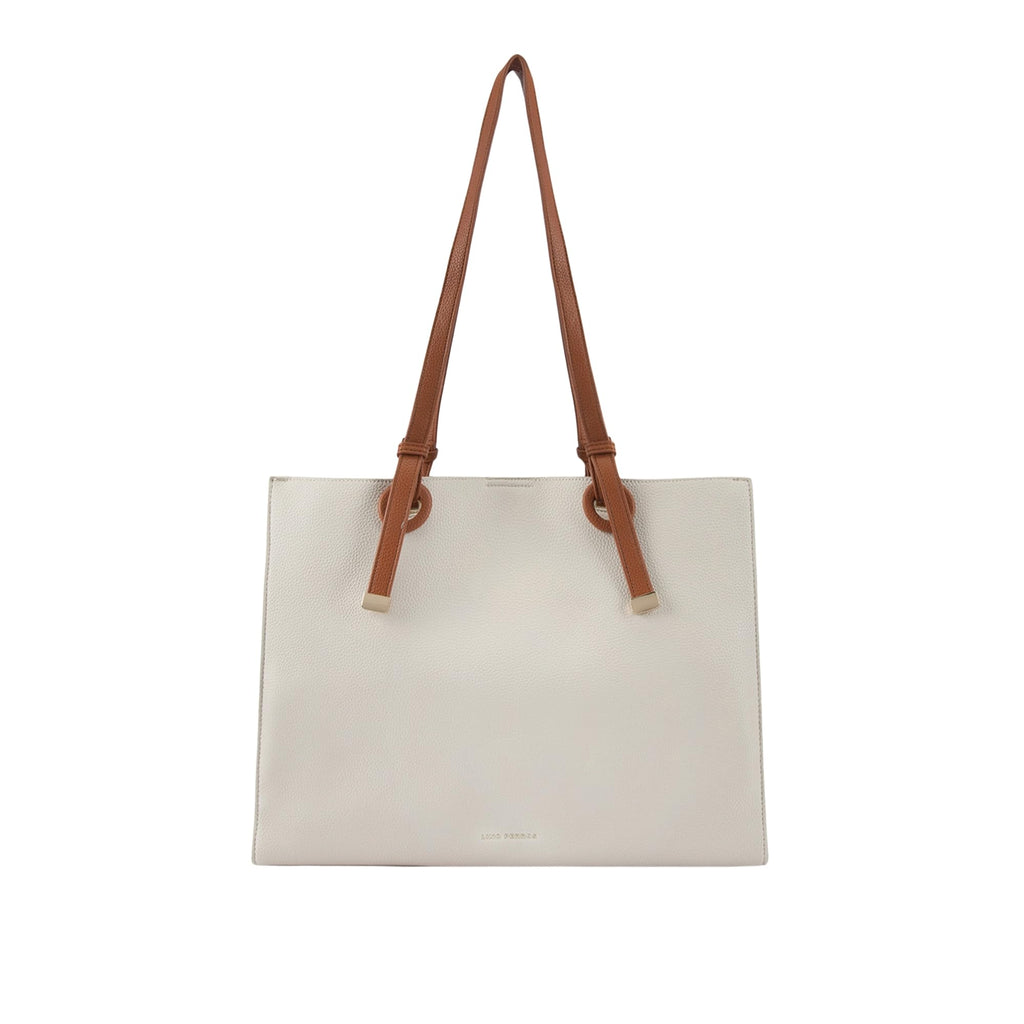 Lino Perros Monroe Hope Off-White Tote Bag