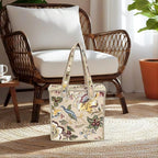 Quilted Tote Bag for Women, Multicolour Printed Handbag, Lightweight Shoulder Bag, Spacious Carryall Tote, Reusable Shopping Bag, Daily Use Travel Office College Handbag (Multicolor 5, 12 *12 In)