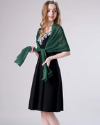 Soft Chiffon Scarve Shawls Wraps for Dresses Women Accessories