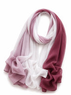 URSHIA Malaysian Georgette Ombre Hijab Scarf Dual Shade 170x70 cm