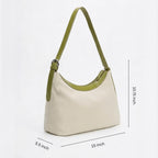 Eco Right Canvas Hand Bag for Women with Zipper | Shoulder Bags for Work, College & Travel | Crossbody Bag | Laptop Tote Bag for with compartment | Upto 14 Inch Laptop