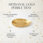 Alark Golden Design Grid Fish Shape Serving Tray Intricate Decorative Metal Deep Platter for Dining Table Stylish Serveware Parties and Home Decor Perfect for Snacks Desserts Appetizers Plate