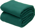 STARNSTYLE 300 TC All Season Solid/Plain Lightweight Polar Fleece Single Bed Blanket (152 x 230 cm) Green Blanket SingleIV17 Kafalo