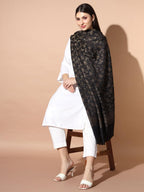 Pashmoda Women Aaraish Woven Design Jamawar Shawl (Size 101X203 CM)