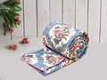 3-Layered Pure Cotton Reversible Dohar for Single Bed 60 x 90 Inches | Super Soft Lightweight AC Blanket/Quilt | All-Season Comfort & Washable Printed Cotton Dohar (Pack of 2) - Design 1 Kafalo