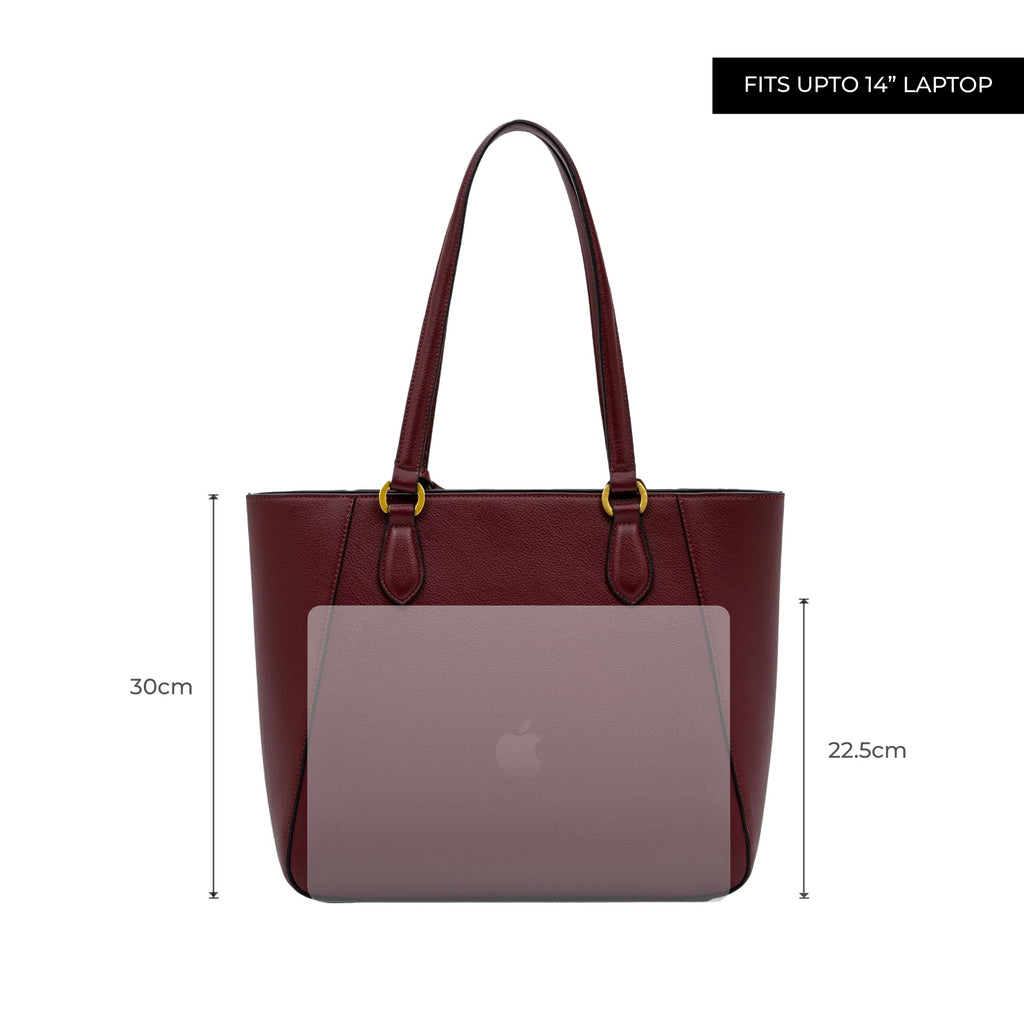 Miraggio Cali Tote Bag (Wine)