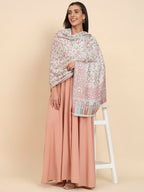 Pashmoda Women Dastaan Woven Design Jamawar Shawl (Size 101X203 CM)
