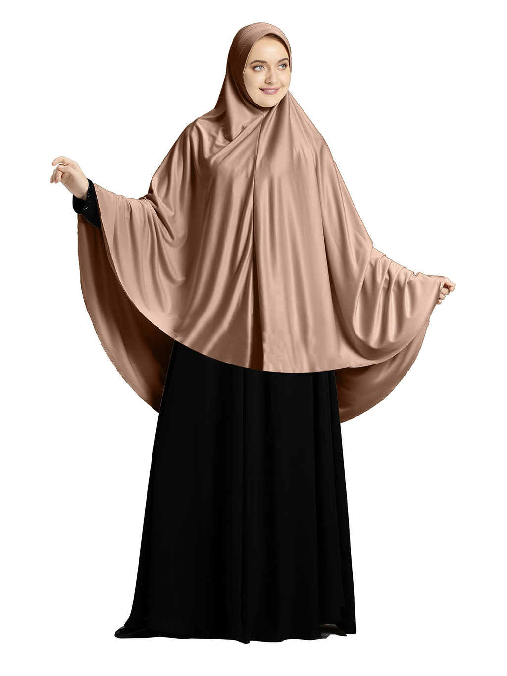 Mehar ZAKIA HIJAB (Dark Wheat, X-Large)