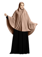 Mehar HIJAB'S MUSLIM MODEST WOMEN'S STYLISH ZAKIA HIJAB (Dark Wheat, XX-Large)