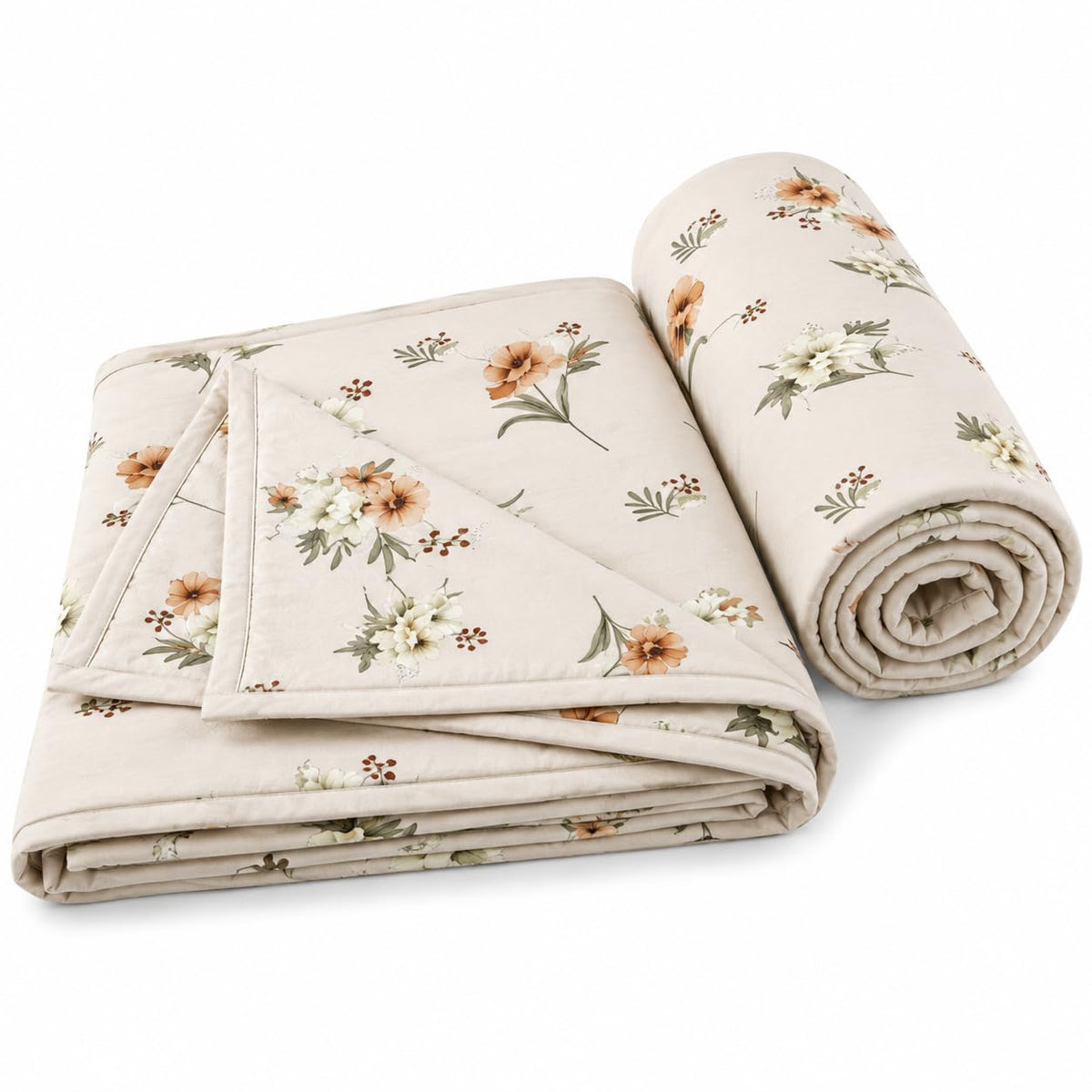 NayaMantra Reversible Cotton Dohar Single Bed, 60 x 90 Inch, Pack of 1 Kafalo
