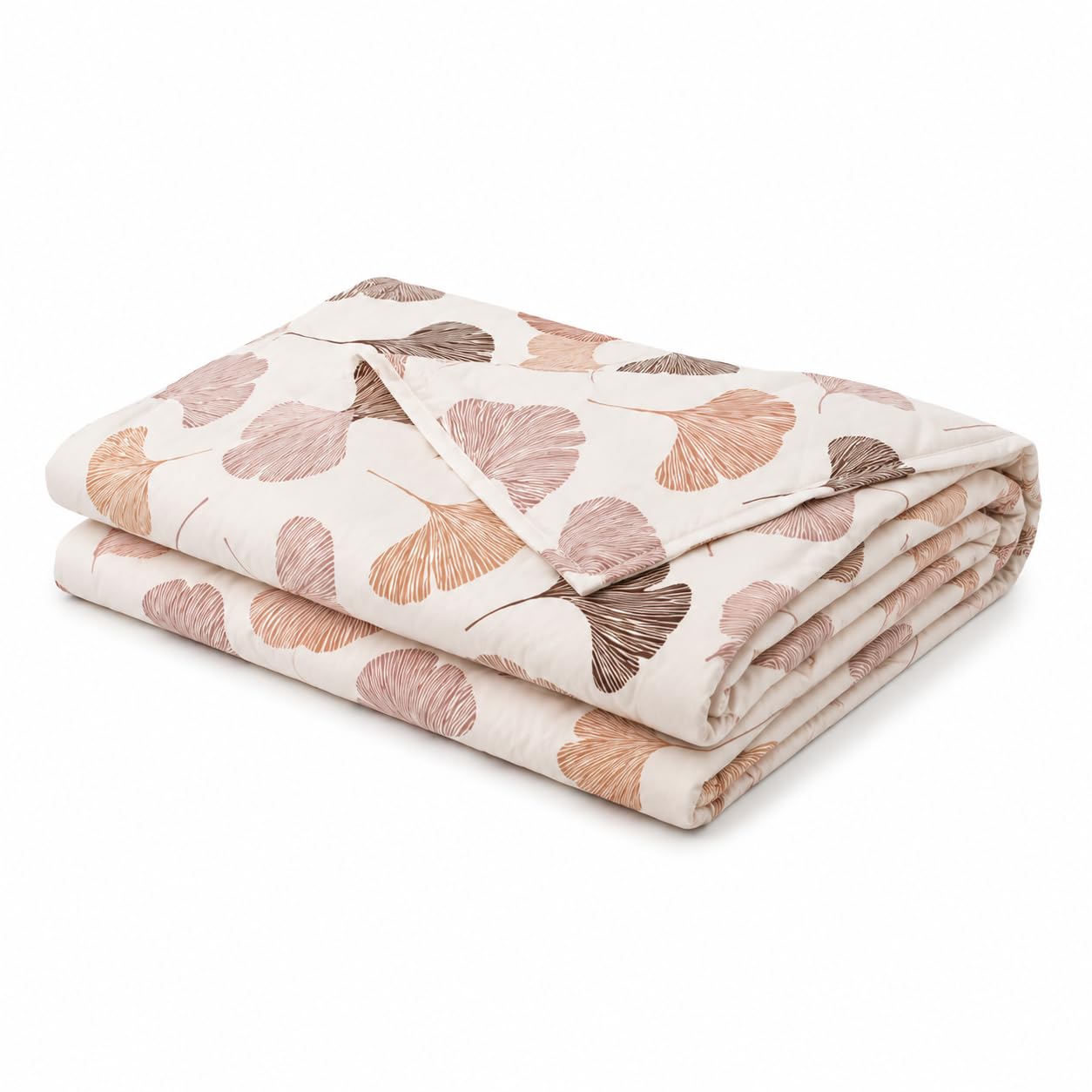 Single Soft Cotton Dohar for Bed | 3 Layer Reversible Lightweight Floral Dohar | All Season AC Blanket | Soft Comfort Summer Quilt | Mint Green Daisy Floral Design 1, 60 x 90 Inch (Pack of 2) Kafalo