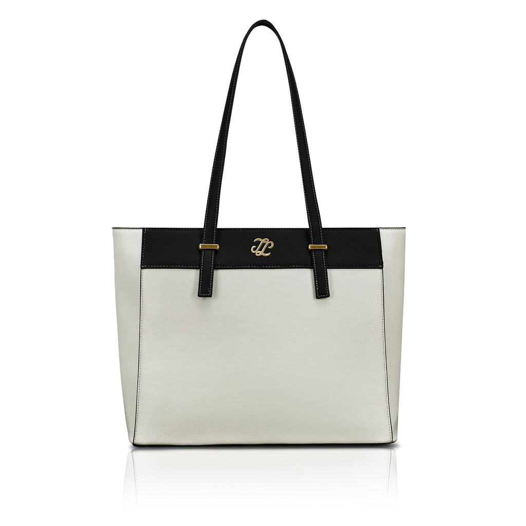 Lavie Signature Women's Maryland Colourblock Tote Laptop Bag | Tote Laptop Bag for Work | Ladies Purse | Stylish Shoulder Bag | Gift for Women