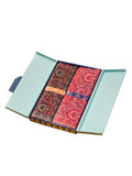 Pashmoda His and Her Gift Set of Kaani shawls With Wooden Gift Box