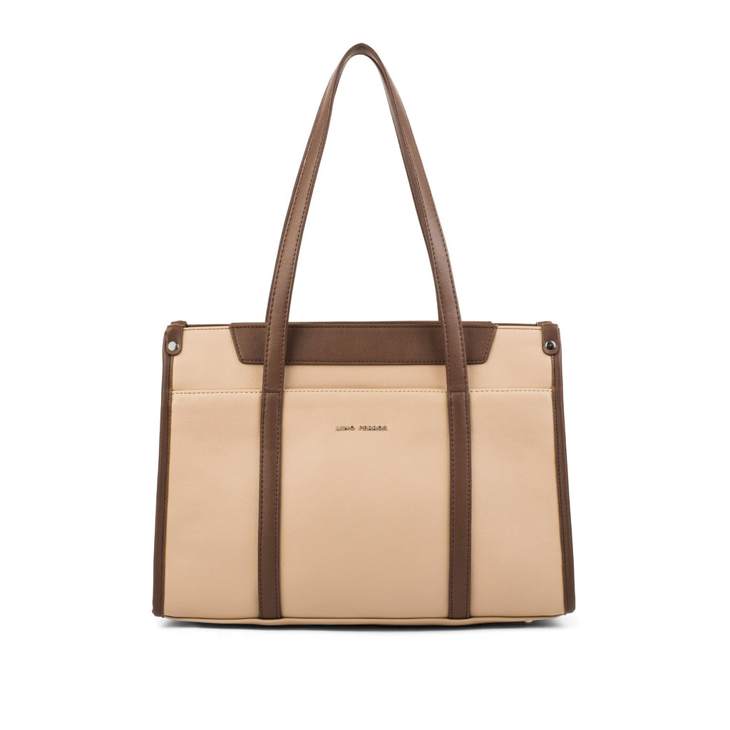 Lino Perros Beige Tote Bag