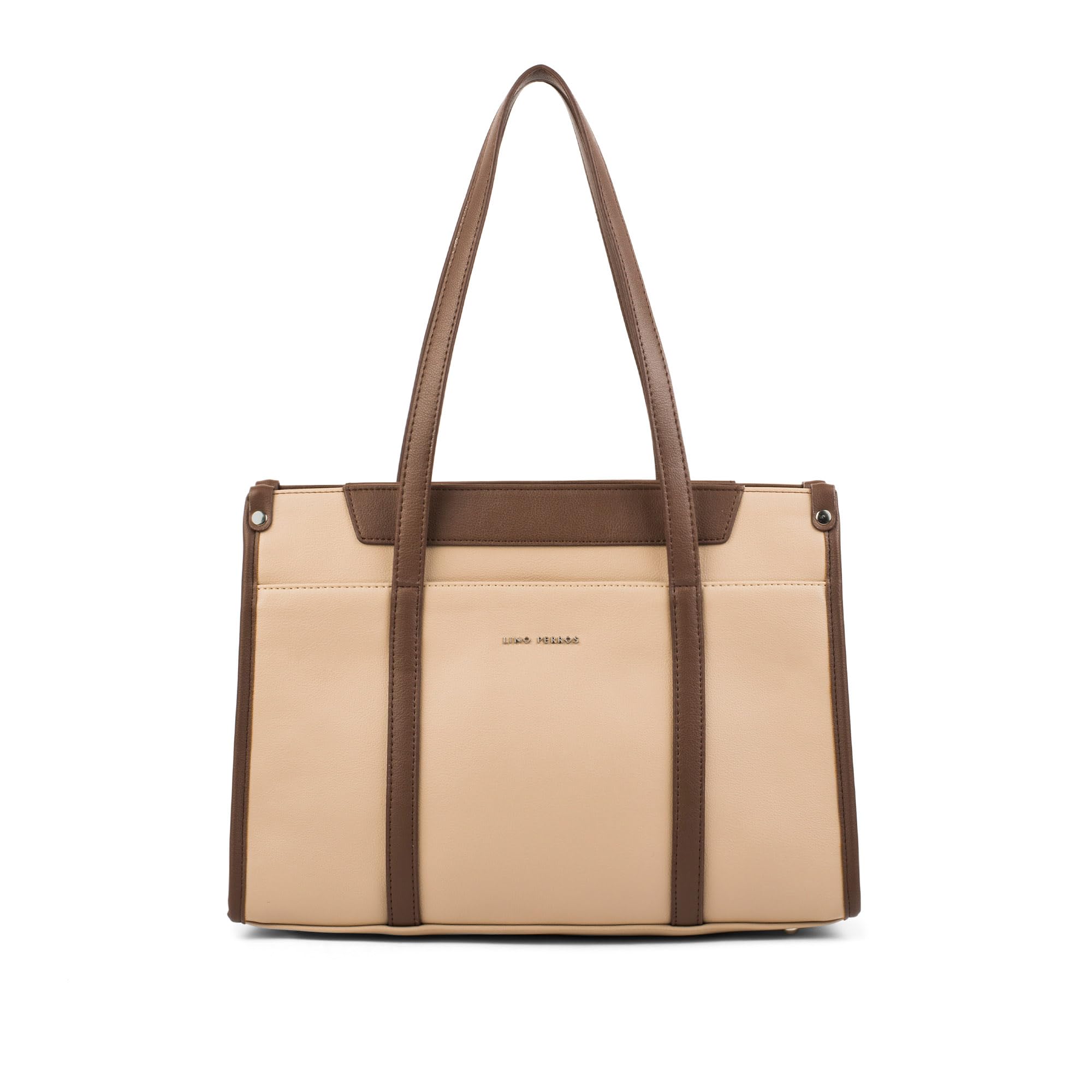 Lino Perros Beige Tote Bag