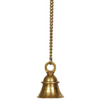 Artvarko Brass Hanging Bell with Chain for Home Temple Mandir Puja Room Decoration Gift