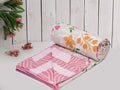 A Brand New - Umi Super Soft Brushed Microfiber Cotton 3 Layer Breathable Single Dohar Lightweight Summer Blanket Dohar 57X87(Inches) 144X220(CM) Flannel Dohar Throws for Bed Kafalo