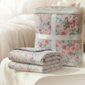 haus & kinder Reversible Double Dohar Set of 1 | Lightweight AC Blanket | Grey | 224x248 cm Double Bed Dohar for Summer, AC & All Season Use - Pack of 1 Kafalo