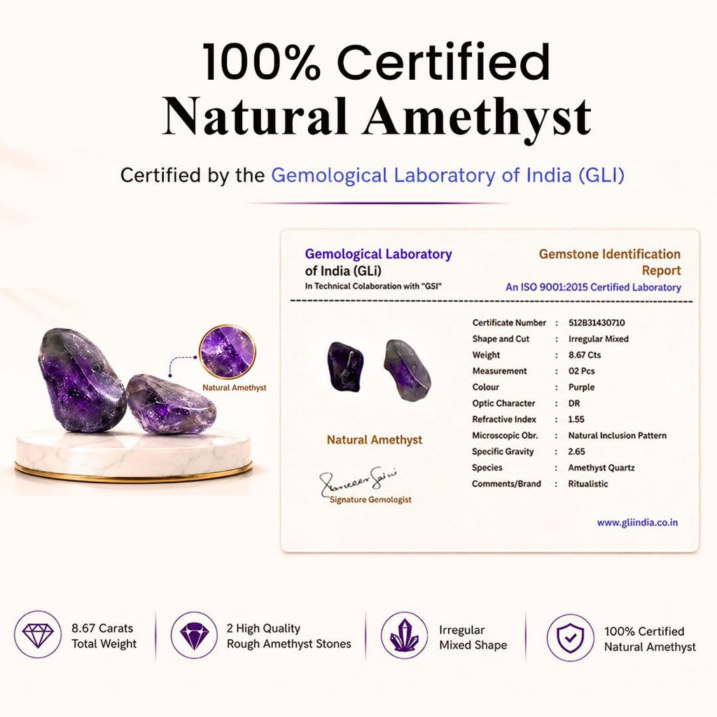 Ritualistic Amethyst Dome Crystal Wish Tree | Purple Gemstone Bonsai with Glass Dome | Healing, Third Eye & Crown Chakra Activation | Vastu & Feng Shui Spiritual Tree | Reiki Home Décor & Premium Gift