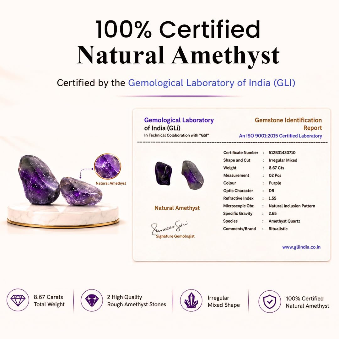 Ritualistic Amethyst Dome Crystal Wish Tree | Purple Gemstone Bonsai with Glass Dome | Healing, Third Eye & Crown Chakra Activation | Vastu & Feng Shui Spiritual Tree | Reiki Home Décor & Premium Gift