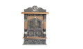 Handicrafts Pooja Temple for Home Big Size Wooden Mantapa for Pooja Room Modern Mandir,Oxidise Temple Mandir for Home (Mandir 6x12 inches)
