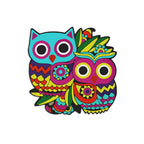 Artvibes Fridge Magnet Owls Decorative Item for Refrigerator|Almirah|Washing Machine(RM_7059)