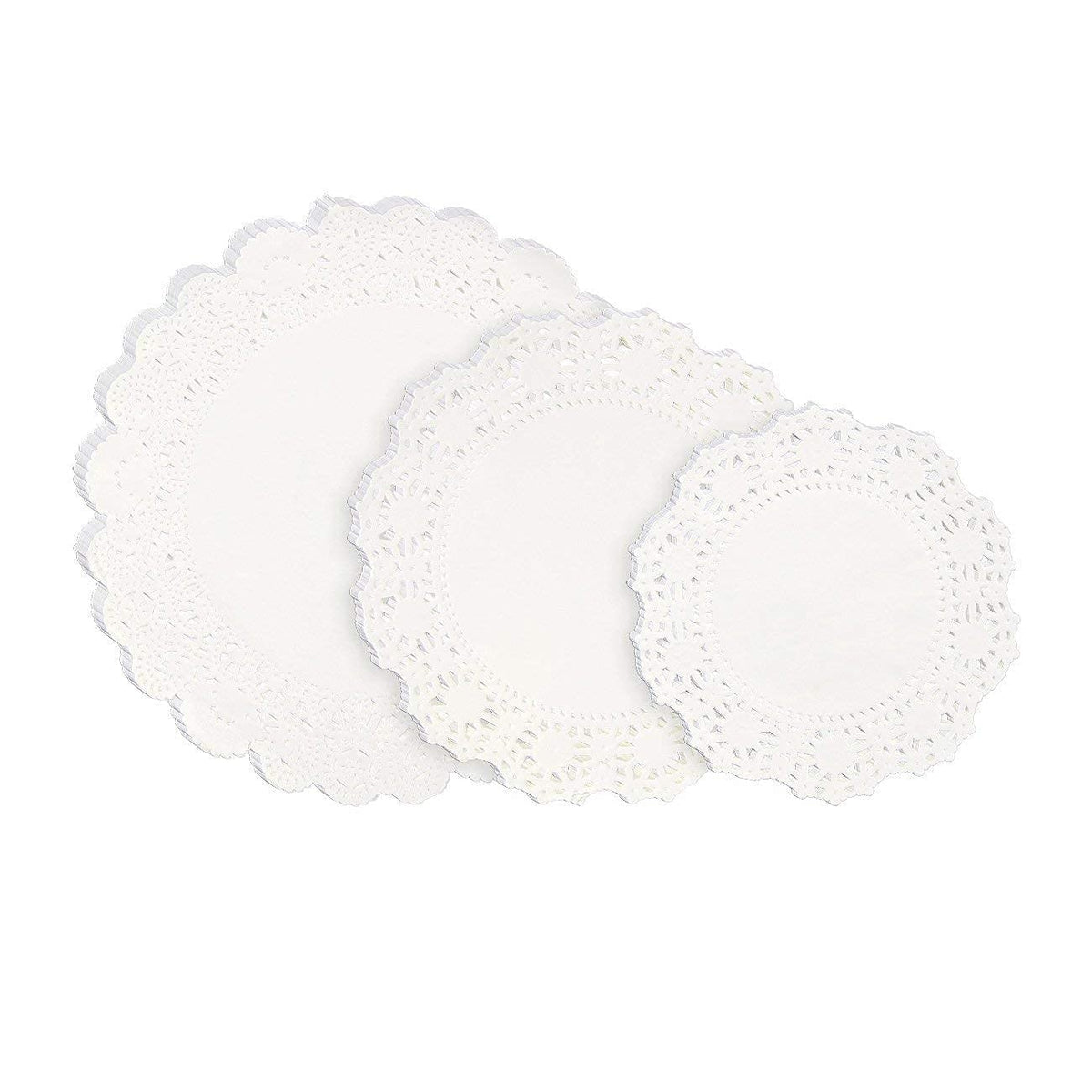 Perfect Pricee Lace Doilies Paper, 3 Sizes (4.5, 5.5, 7.5), 300-Piece Kafalo