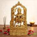 ARTVARKO Brass Kali MATA | Kaali Maa | Kalka Maa Idol Statue for Home Temple puja | Navratri puja | Festival puja | Gifting 10.5 Inches
