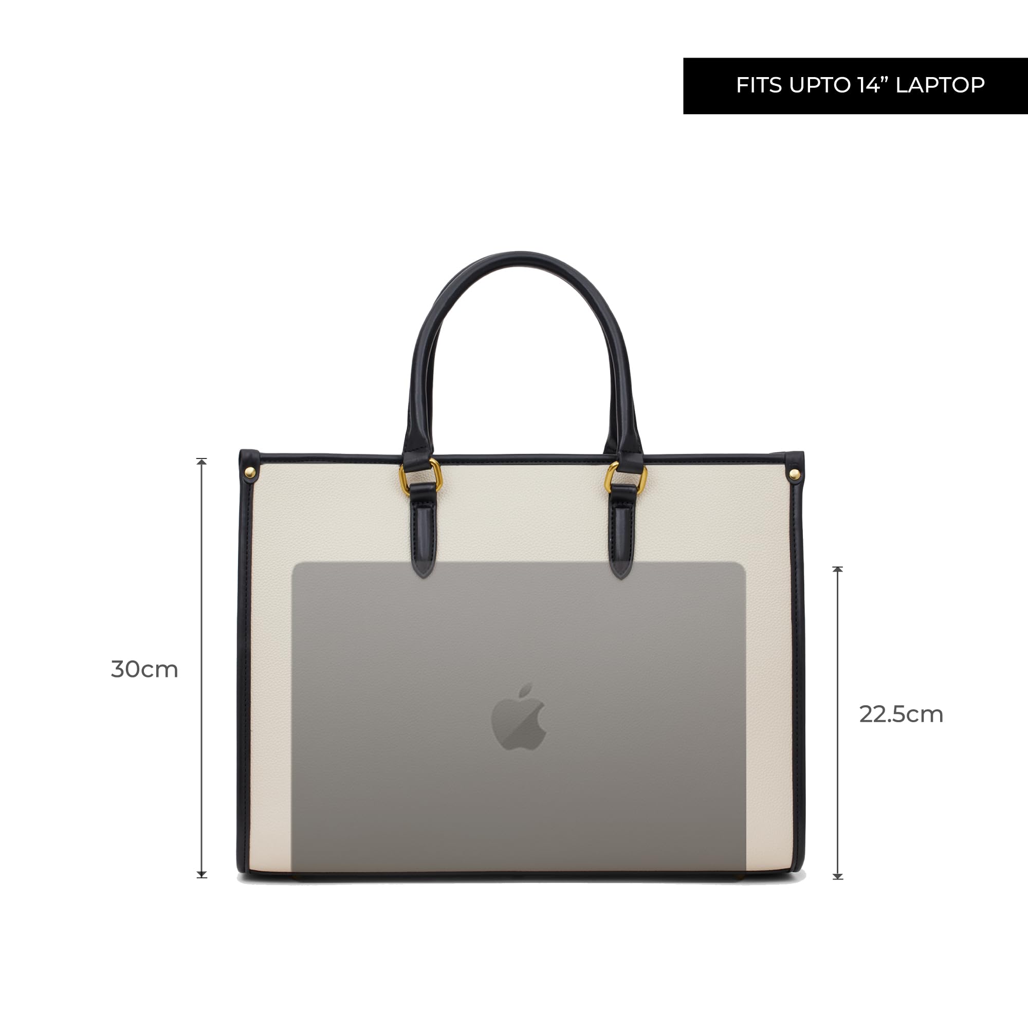 Miraggio Denice 2.0 14 Office Tote Bag For Women | Rakhi Gift For Sister