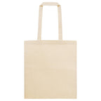 Cotton Bag 42 x 38 cm. Bag Long Handles - Tote Bag Cotton - Canvas Bags for Painting, Natural, ['23.0 centimeters (length) x 6.0 (width) 24.0 (height)']