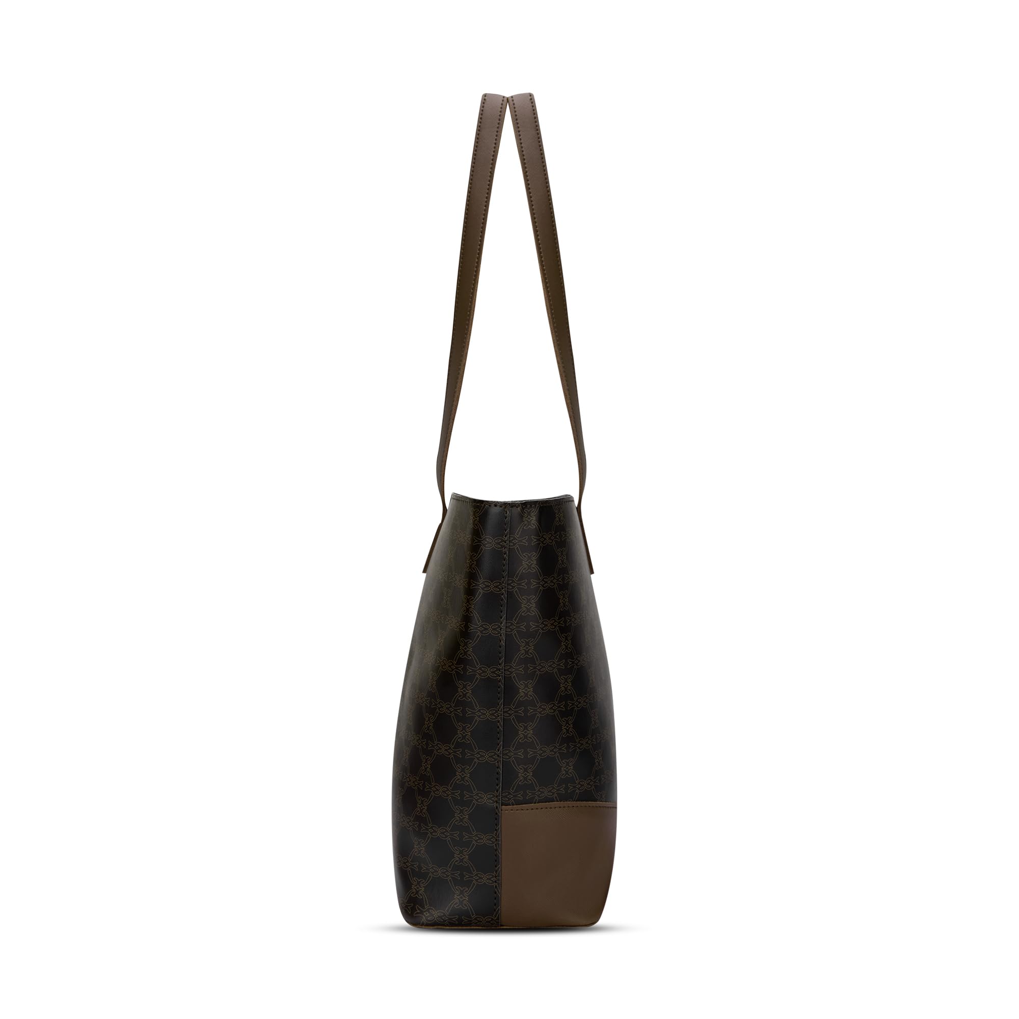 Lavie Women's Mono Freya Monogram Print Tote Bag for Women | Tote Bag for Work | Ladies purse | Stylish Shoulder Bag | Gift for Women