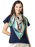 SILK LAND Women's Digital Printed Scarfs