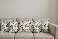 AMAZE ATTIRES Velvet Cushion Cover 18x18 Inch – Set of 5 Decorative Throw Pillow Covers for Sofa, Couch or Bed – Designer Printed Square Cushion Covers – Home Decor (Pink Floral)