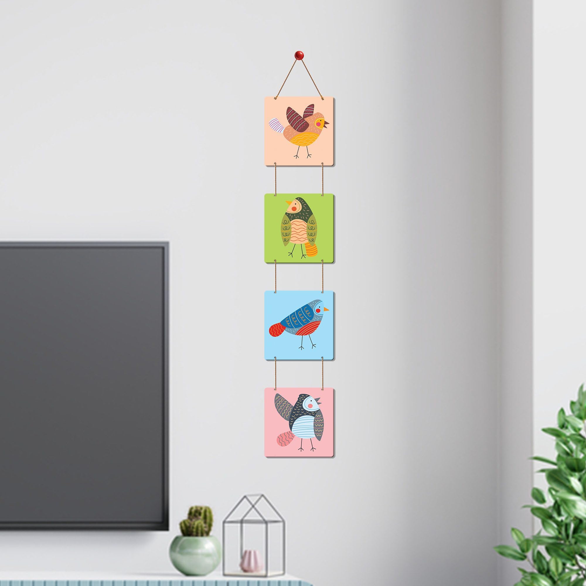 Artvibes Quotes Designer Square Wall Hanger MDF Wooden for Home Decor | Office | Living Room | Bedroom | Gift | Decor Item | Home Decoration Items stylish | Wall Hanging Decorative Items,(WH_3306NR)