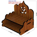 SSI Fully Handmade beautyfull Small Wooden Home and Office Temple/Pooja Mandir Pooja ghar