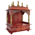 Jodhpur Handicrafts Wooden Temple/Home Temple/Pooja Mandir/Pooja Mandap/with Light