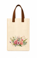 Cellwox Plus Cotton Canvas Tote Bag for Women & Men | Reusable Shopping Grocery Bag | Eco Friendly Cloth Shoulder Tote | Printed Multipurpose Carry Bag for Office College Travel Beach Daily Use