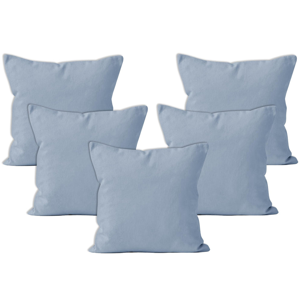 Encasa XO Cushion Covers, No Inserts, Cotton Throw Pillow Cases
