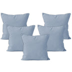 Encasa XO Cushion Covers, No Inserts, Cotton Throw Pillow Cases
