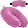 QIQI Velvet Cooling Gel Relaxing Eye Sleep Mask For Dark Circles, Dry Eyes, Cooling Eyes, Pain Relief, Redness, Eye Patches, Sleeping Cool Pad Suitable For All Family Members Sleeping Mask (PINK_GEL)
