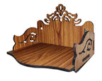 mandiram SSI Fully Handmade Beautiful Small Wooden Home and Office Temple/Pooja Mandir/Beautiful Temple